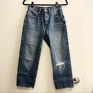 Madewell Straight Jeans (Size 25, Petite)